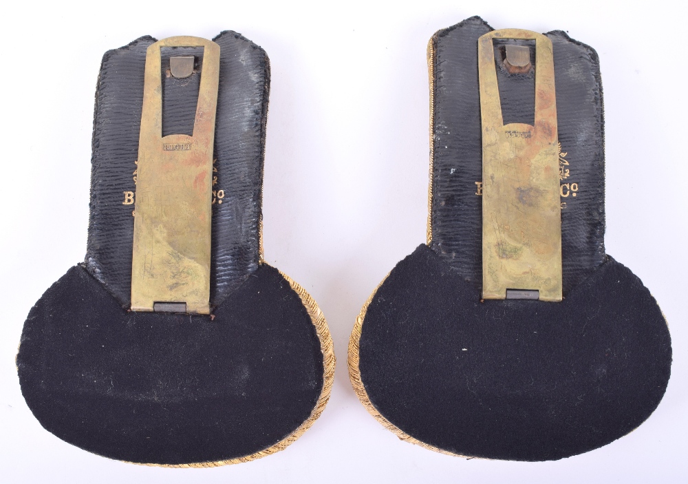 A Pair of Victorian Royal Naval Epaulettes - Image 4 of 4