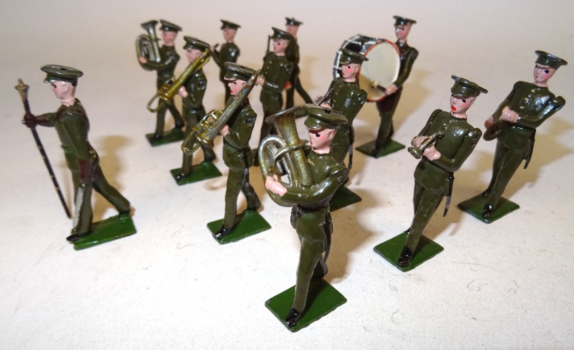 Britains set 1290, Band of the Line, service dress - Image 3 of 4