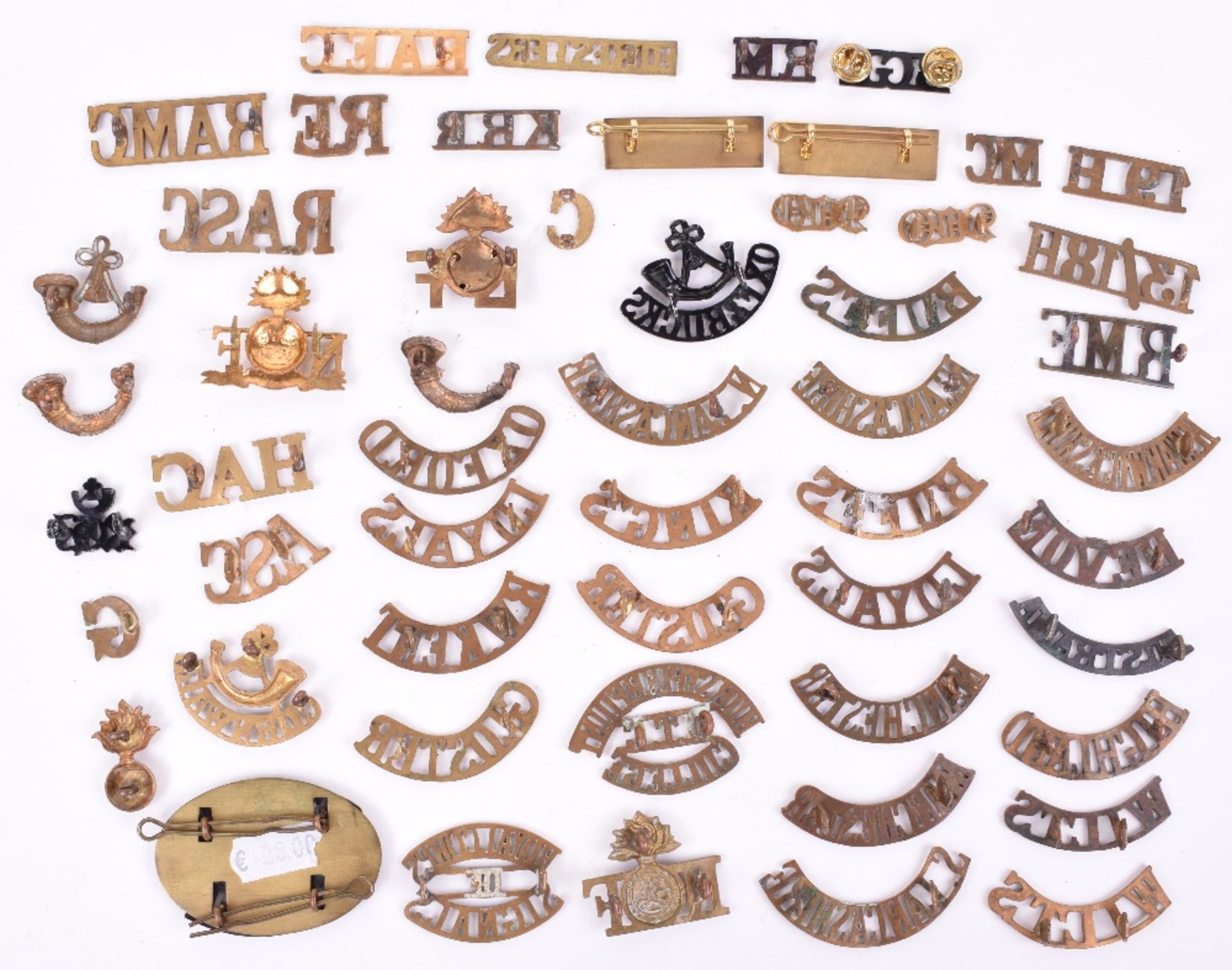 Selection of Metal Regimental Shoulder Titles - Image 2 of 2