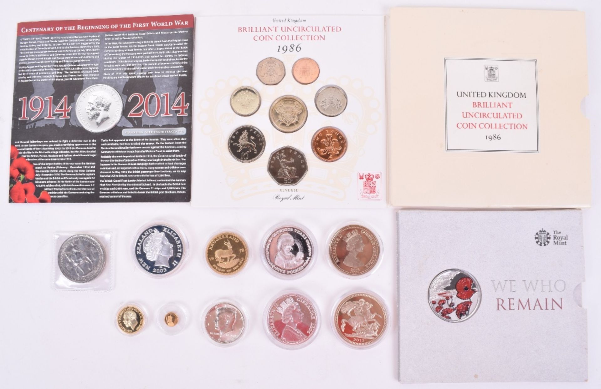 A Collection of Royalty Commemorative Coins