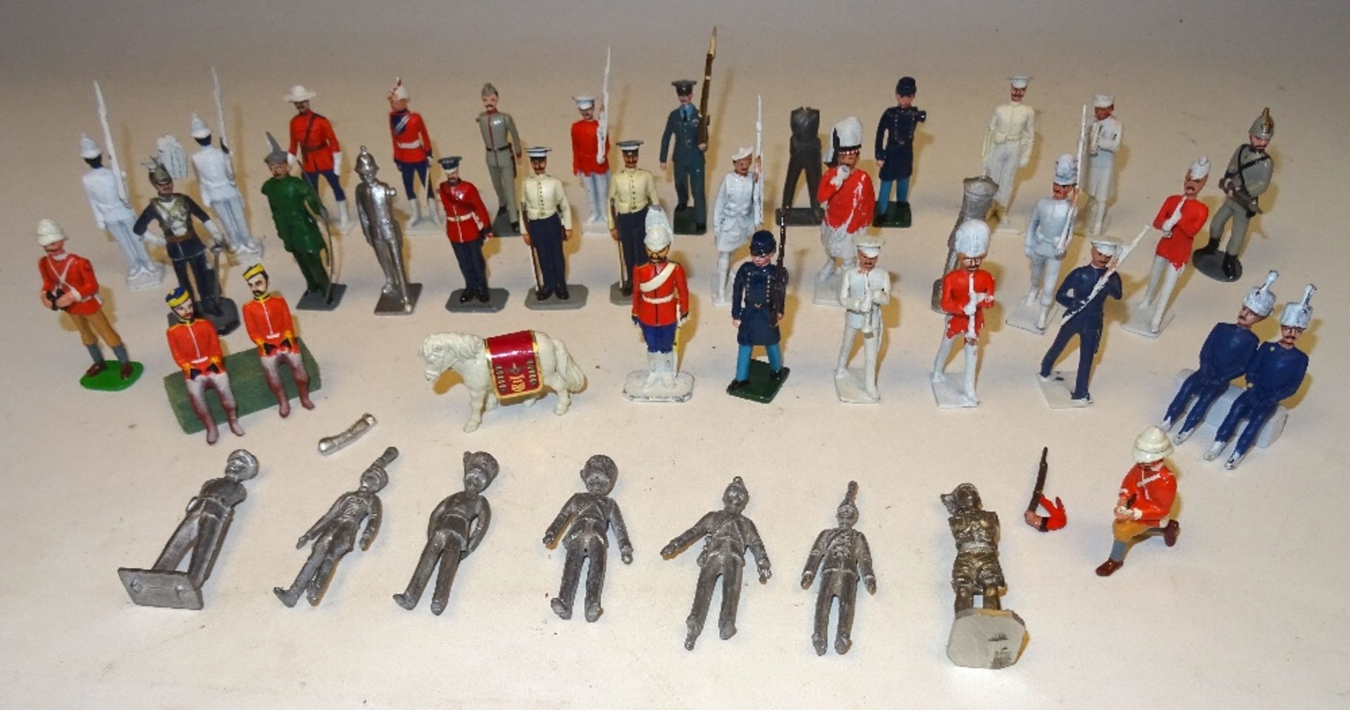 Replica original castings Bandsmen and Medley - Image 4 of 7