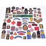 Military and Civil Cloth Badges