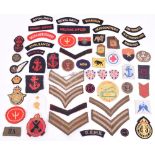 Military and Civil Defence Cloth Badges