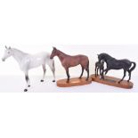 Three Beswick Horse Models