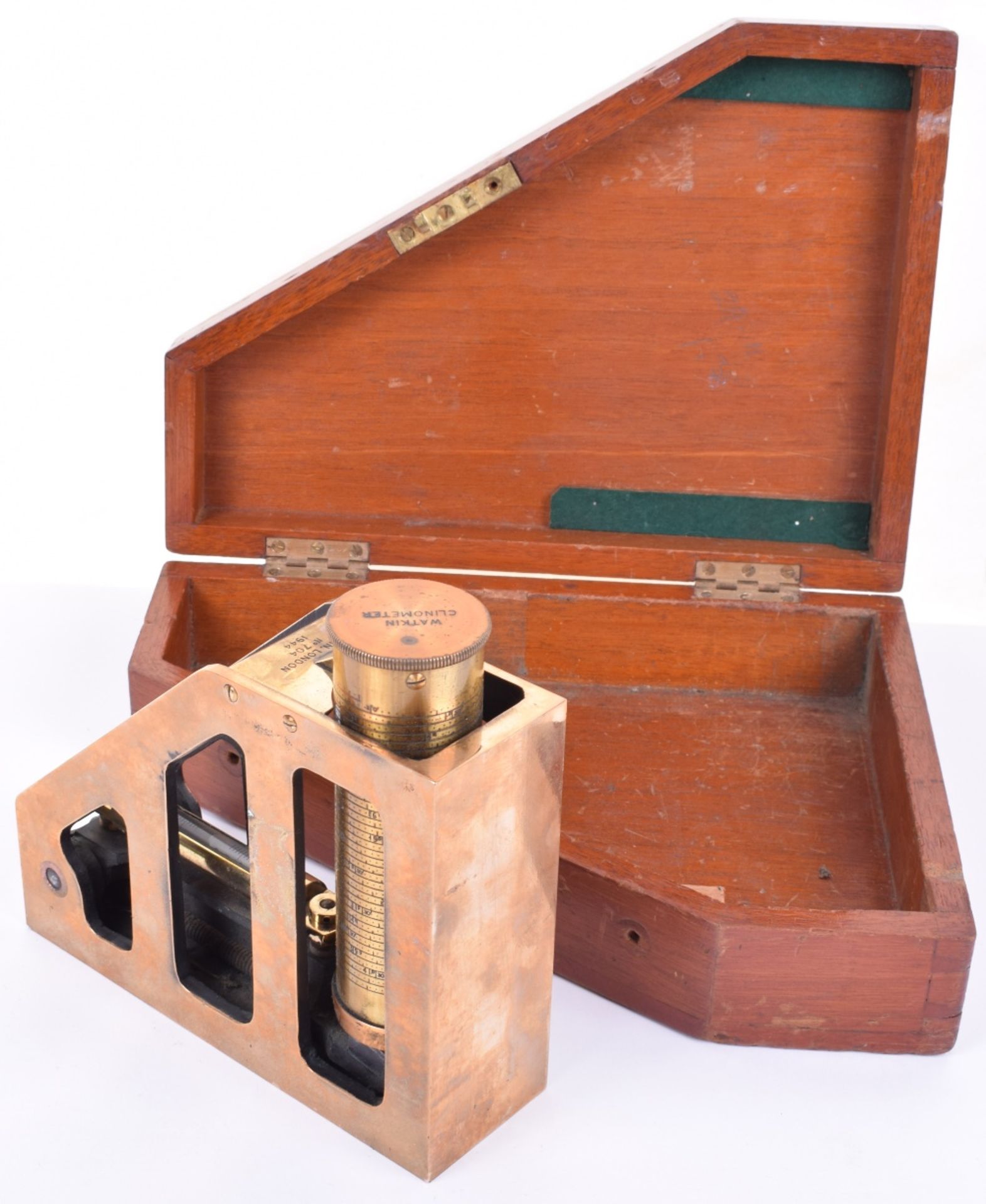 1941 Brass Watkin Clinometer by Pitkin London - Image 2 of 5