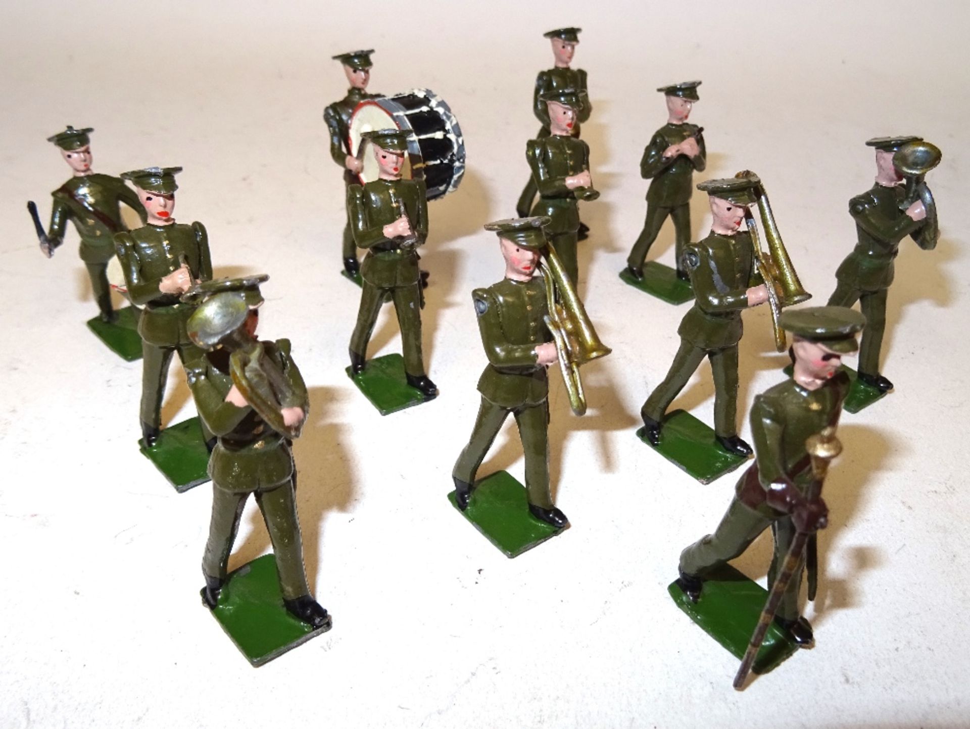 Britains set 1290, Band of the Line, service dress