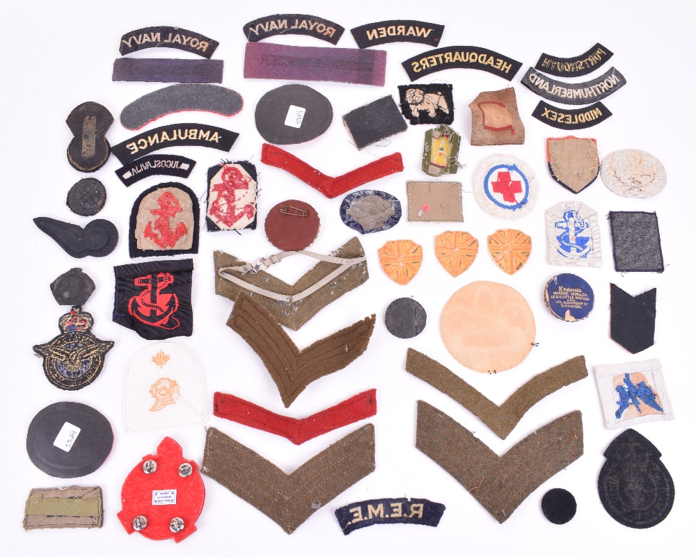 Military and Civil Defence Cloth Badges - Image 2 of 2