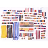 British Medal Ribbon Bars and Miniature Medals