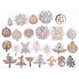 25x British Military Cap Badges