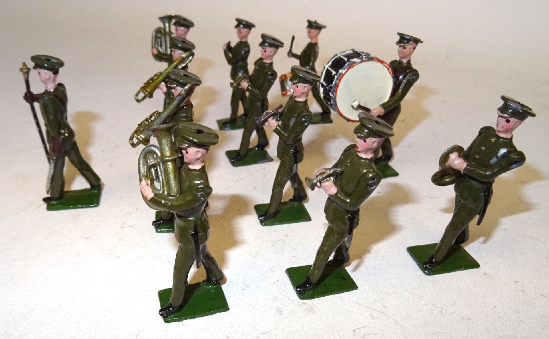 Britains set 1290, Band of the Line, service dress - Image 4 of 4