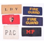 WW2 Home Front Armbands