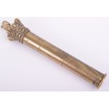 A Victorian Brass Tipstaff