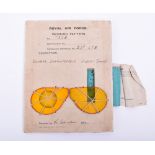 WW2 1943 Royal Air Force Working / Sealed Pattern Goggle Lenses