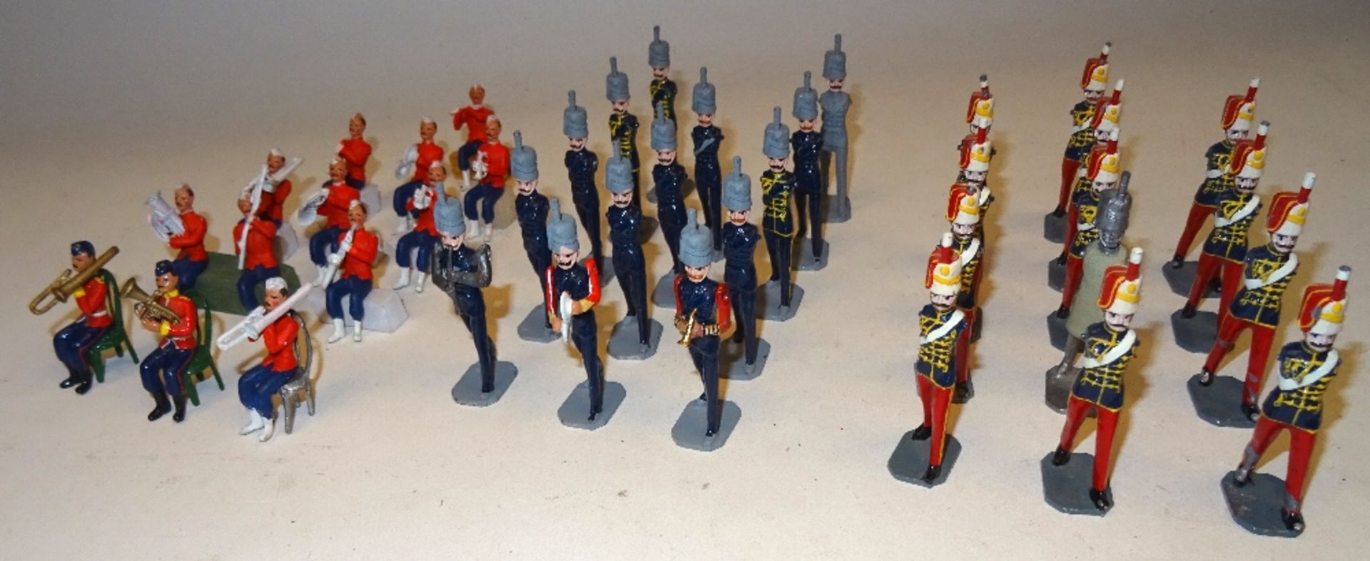 Replica original castings Bandsmen and Medley - Image 2 of 7