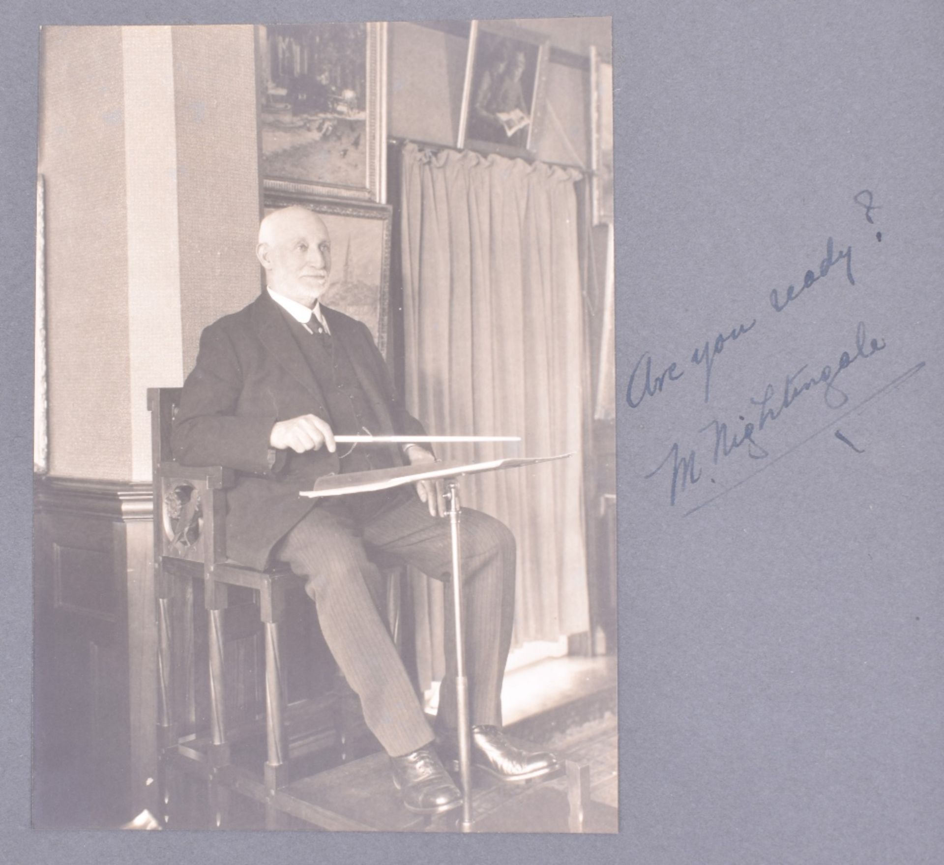 1934 Music Interest Photograph Album Relating to Crawley Orchestra