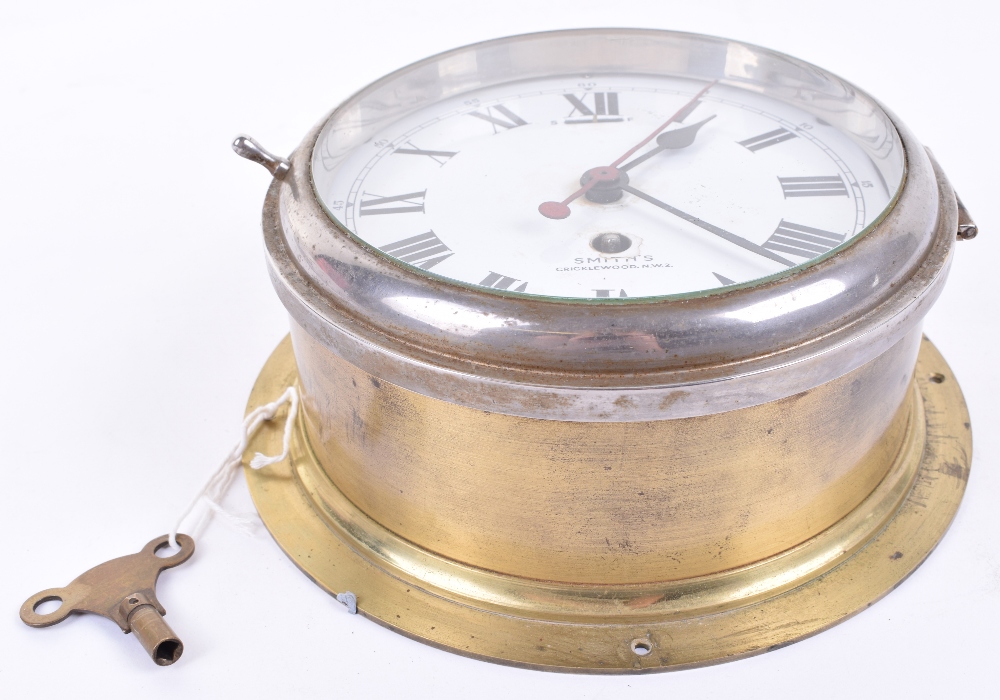 Scarce Royal Air Force (RAF) Air Sea Rescue Ships Clock - Image 5 of 6