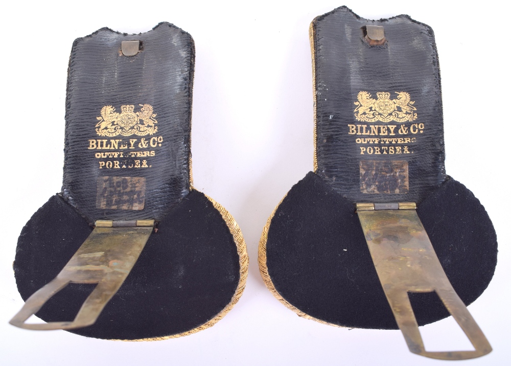 A Pair of Victorian Royal Naval Epaulettes - Image 3 of 4