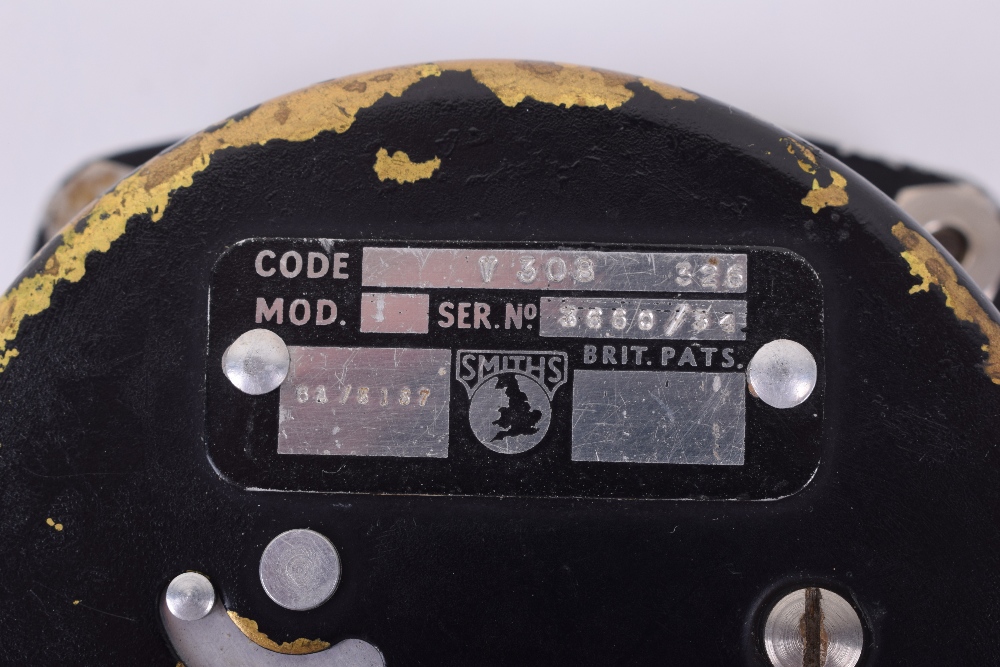 Smiths V308 8 Day Aircraft Cockpit Clock - Image 4 of 4