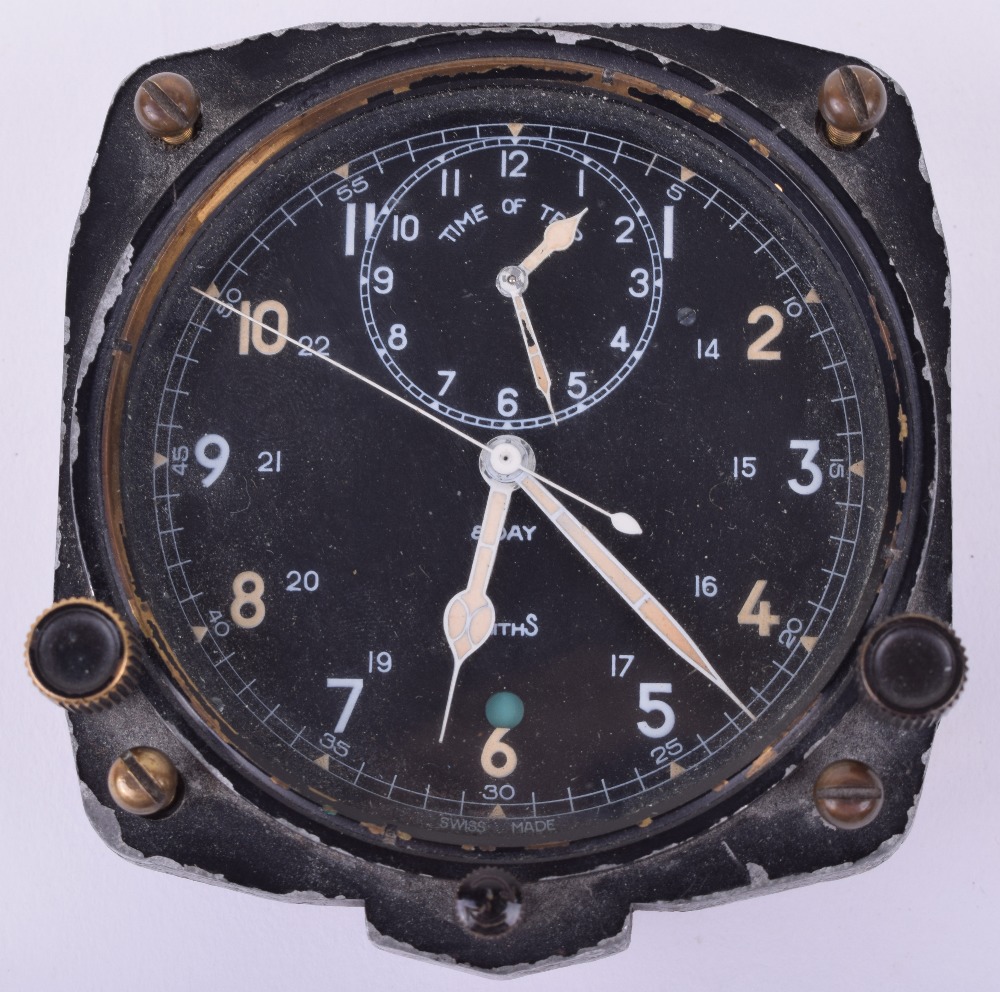 Smiths V308 8 Day Aircraft Cockpit Clock