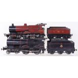 Two Bassett-Lowke 0 gauge 4-4-0 Compound locomotives,