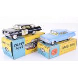 Two Boxed Corgi Toys Chevrolet Impala’s