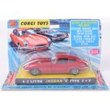 Corgi Toys 335 Jaguar 4.2 Litre 'E' Type 2 +2