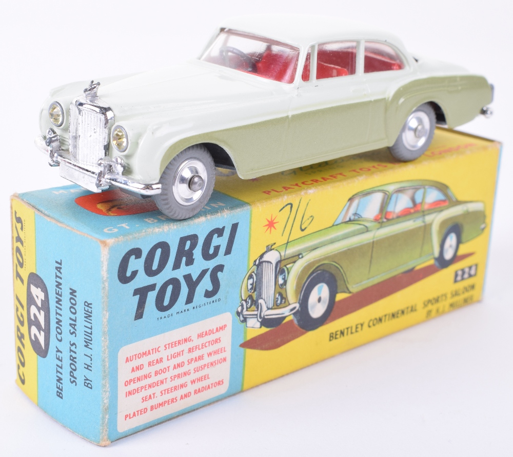 Corgi Toys 224 Bentley Continental Sports Saloon