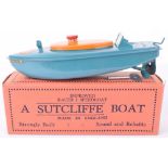 A Sutcliffe Boat Clockwork Racer I Speedboat
