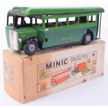 Boxed Tri-ang Minic c/w Green Line single decker bus,