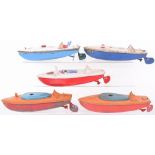 Five Unboxed Sutcliffe Boats
