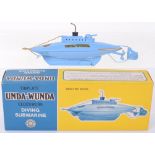 Sutcliffe Unda-Wunda Clockwork Tinplate Diving Submarine
