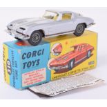 Corgi Toys 310 Chevrolet Corvette Sting Ray