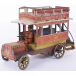 Lehmann 590 tinplate c/w Autobus, 1920s,