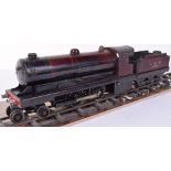 Bowman 0 gauge live steam 4-4-0 locomotive and LMS 13000 tender,