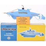Sutcliffe Unda-Wunda Clockwork Tinplate Diving Submarine