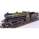 Bowman 0 gauge live steam 4-4-0 locomotive and Southern 453 tender,
