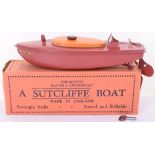 A Sutcliffe Boat Clockwork Racer I Speedboat