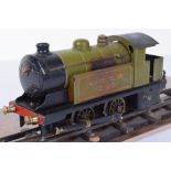 Bowman 0 gauge live steam 0-4-0 LNER Tank engine No.300,