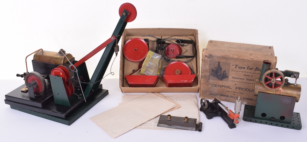 Denphil Product (South Africa) Stationary Steam engine crane model,