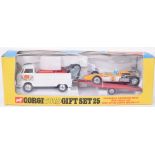 Scarce Corgi Toys Gift Set 25 Volkswagen Breakdown Truck with trailer and Cooper Maserati Racing Ca