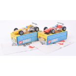Two Boxed Corgi Formula One Racing Cars,