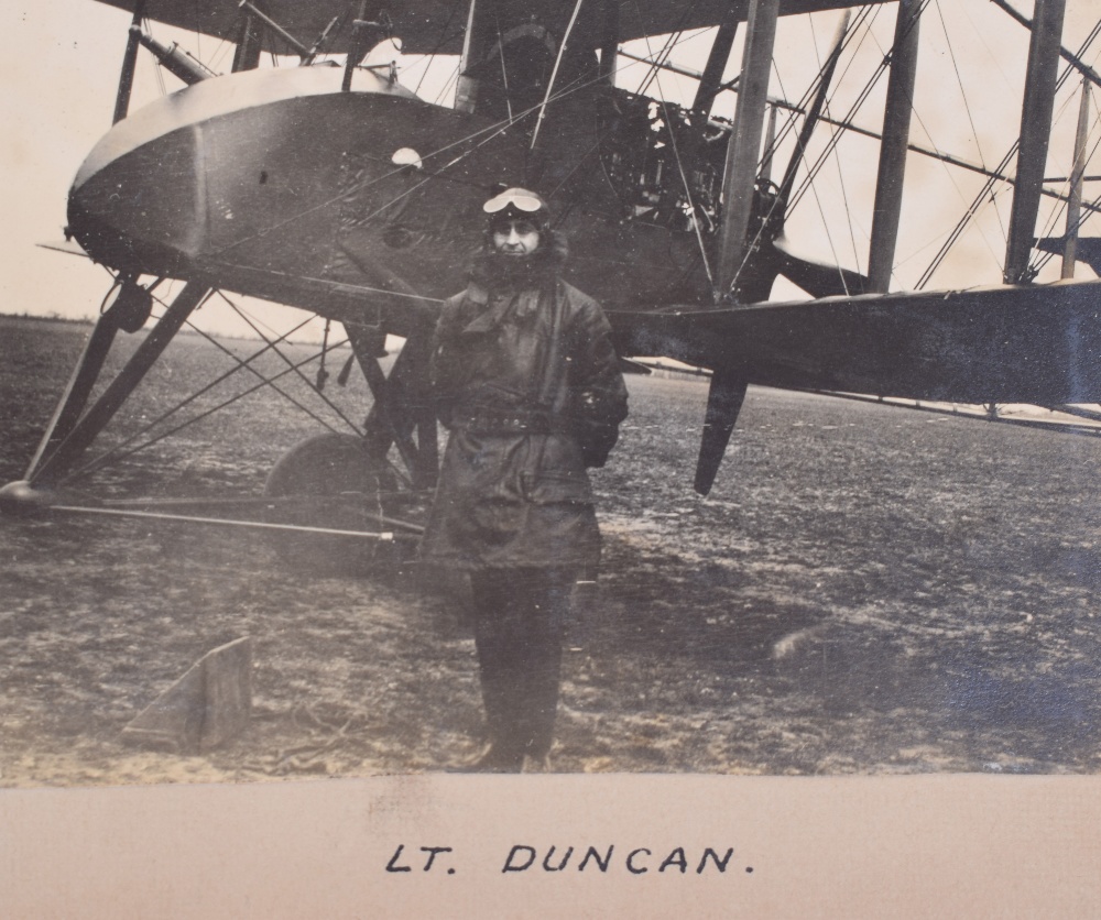 Important Photograph Album of a WW1 Royal Flying Corps Home Defence Squadron - Image 8 of 38