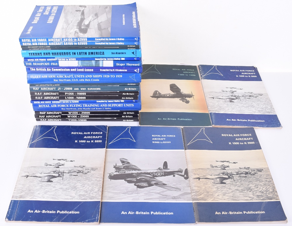 Collection of "Observer's Book of Aircraft" Books