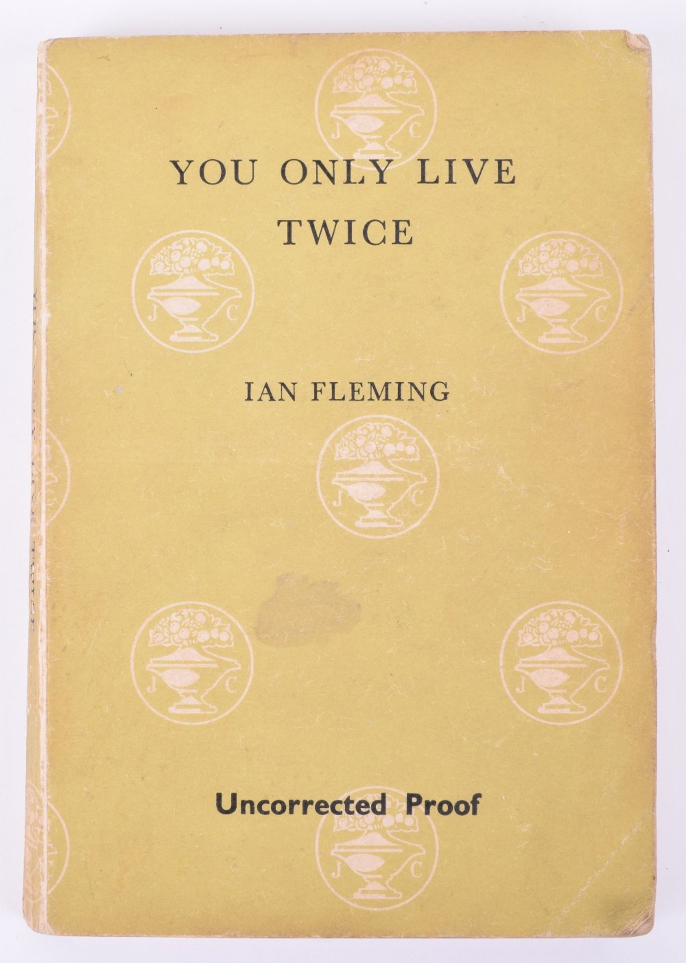 Rare Ian Fleming, James Bond You Only Live Twice, Uncorrected Proof dated 1964