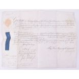 George III Commission Document for Captain Thomas Middleton of an Independent Company of Invalids