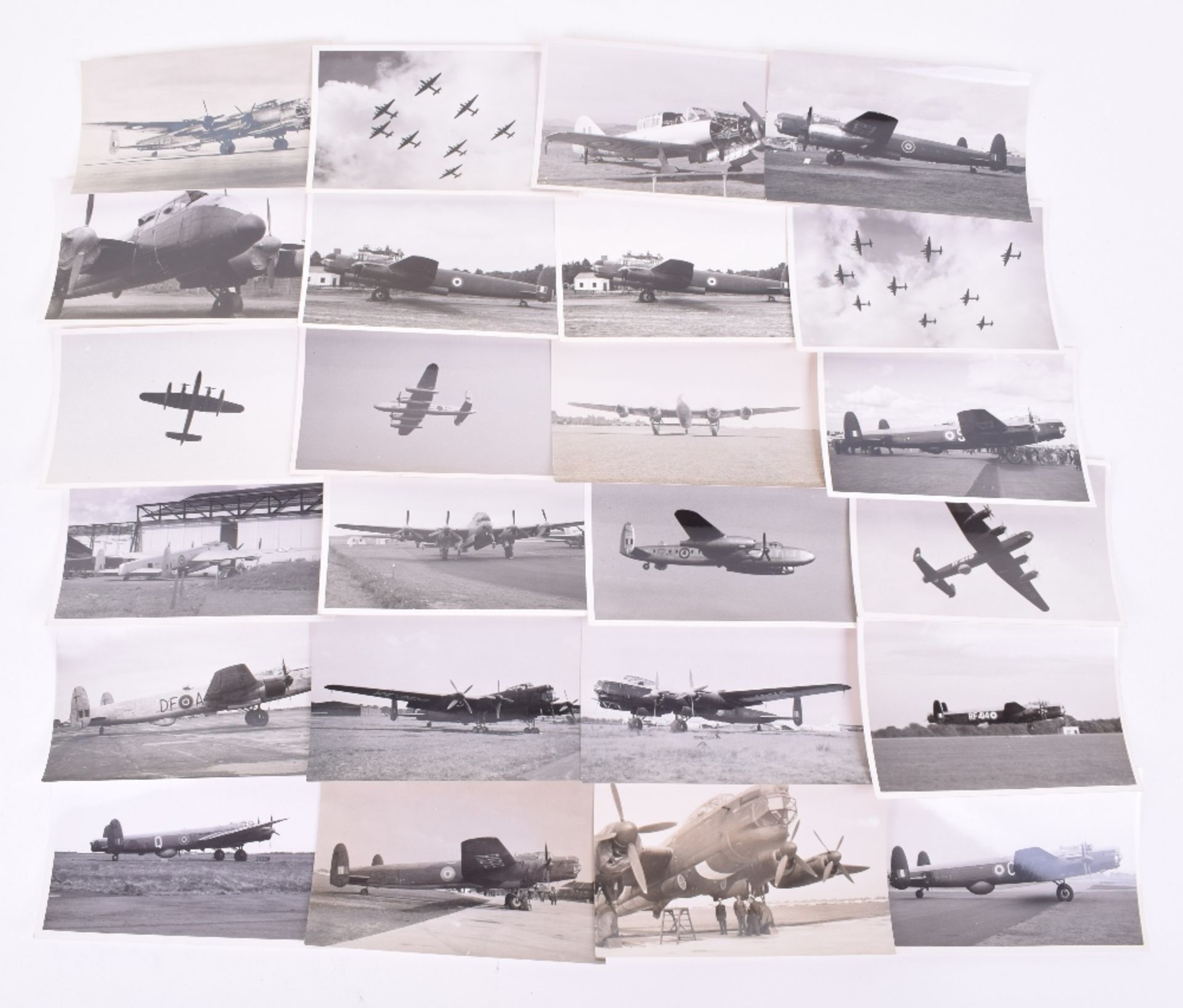 Large Collection of Black & White Aircraft Photographs - Image 9 of 13