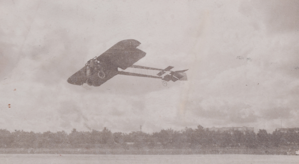 Framed Display of Photographs of Early Aviation Interest - Image 4 of 5