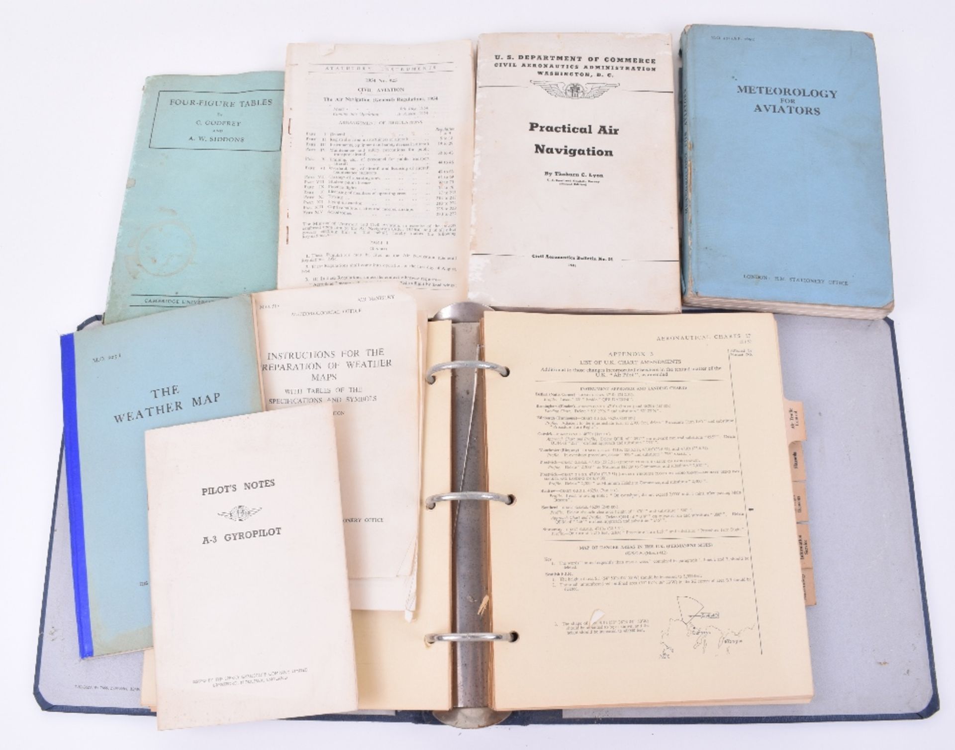 Unusual Collection of Ephemera Including Log Books to a Civilian Pilot - Image 7 of 18