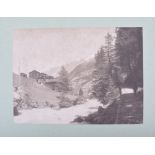 Early Photographs of Alpine Scenes Believed to be the Work of Adolphe Braun (1812-1877)