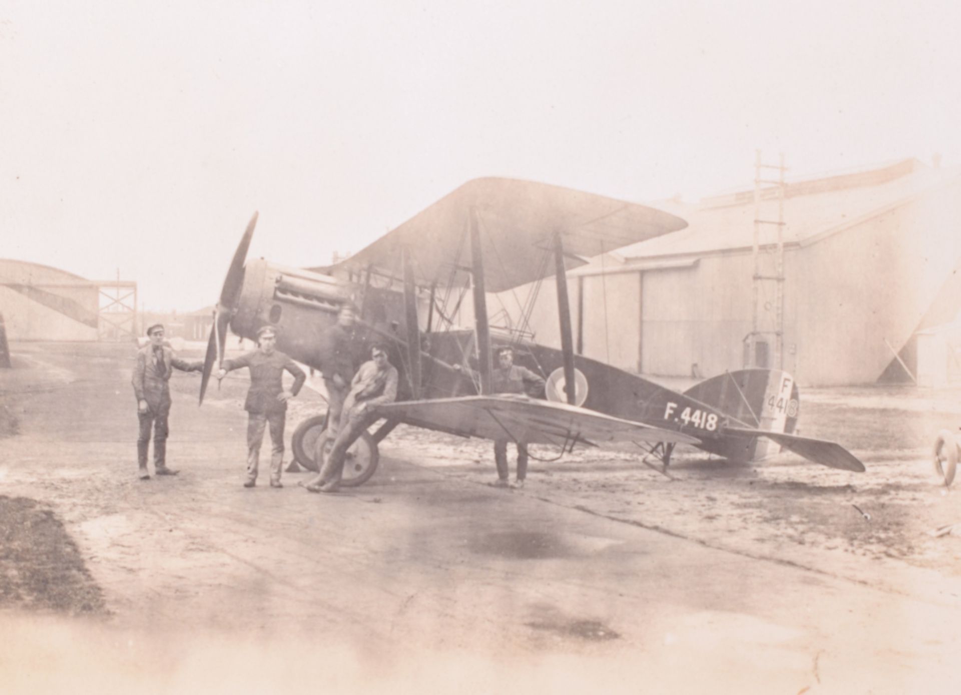 Royal Flying Corps Memorial Scrapbook to Captain G W Mapplebeach, Killed on August 24th 1916 at Joyc - Image 3 of 15